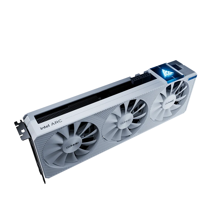 Original New GUNNIR Intel Arc A770 Photon 16G OC GDDR6 Graphics Card, 2400 Mhz 16GB 256-bit GDDR6,PCIE 4.0,3 Fan Video Card