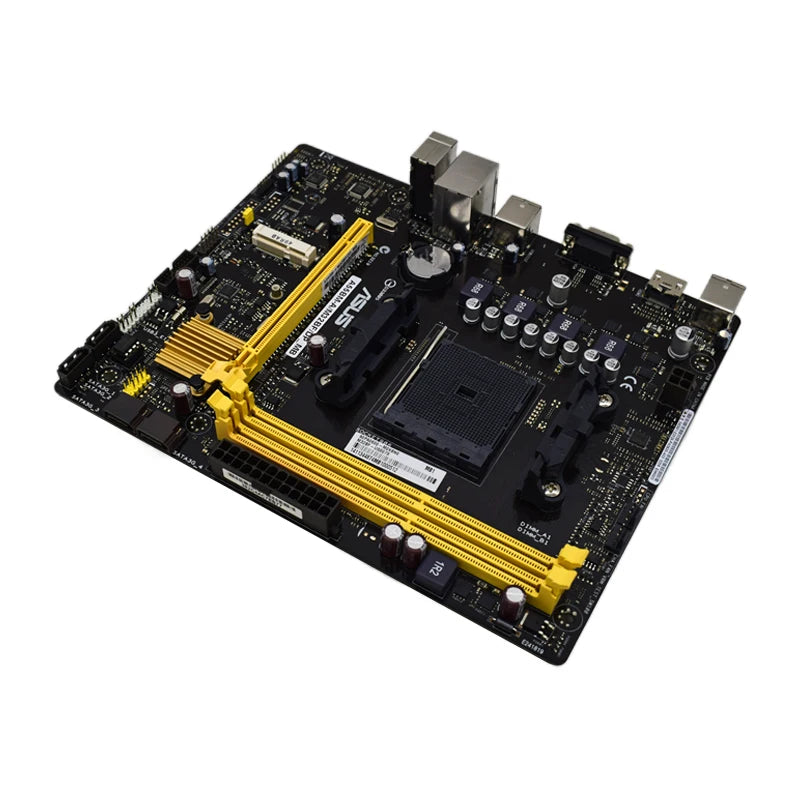 ASUS A55BM-A Motherboard A55BM-A/M32BF socket FM2+ AMD A55 DDR3 32GB support A10-6800B A10-7700K A10-5700 A10-7890K A6-5400B cpu