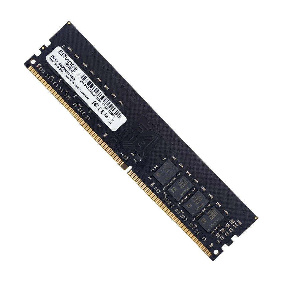 ENVINDA DDR4 PC RAM Memoria 8GB 16GB 3200MHz DIMM Desktop Computer Memory Rams No Support AMD Motherboard