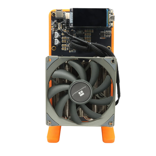 100% New NerdQaxe++ 4.8TH/s 75W Bitcoin Miner With 12V 10A power supply included