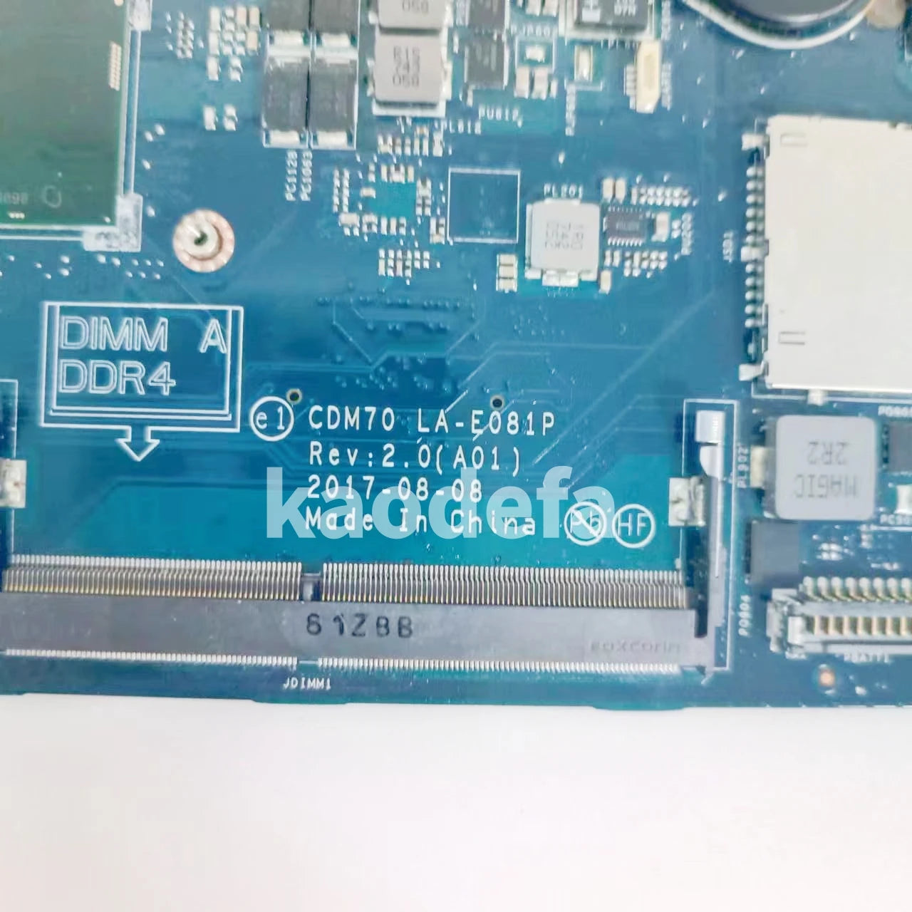 CDM70 LA-E081P Mainboard For Dell Latitude 5480 E5480 Laptop Motherboard CPU: I5-6300U / I5-7200U / I7-7600U  100% Test OK