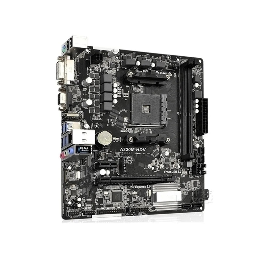 For AMD A320 Chipset AM4 Interface For A320M-HDV Desktop PC Motherboard Micro-ATX Socket AM4