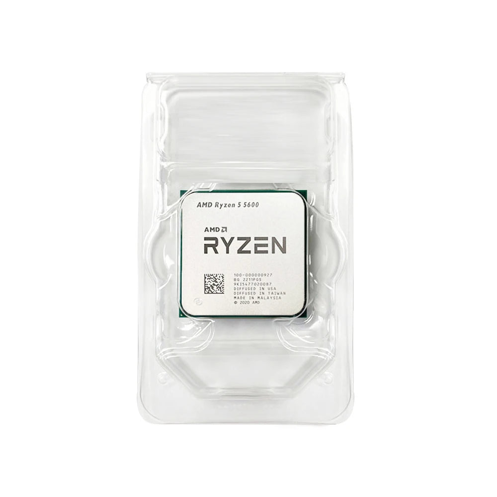 AMD R5 5600 Desktop CPUs 6 core 12 thread   Up to 4.4 GHz  AM4  DDR4 32 MB L3 Cache  Zen 3  5000 Series