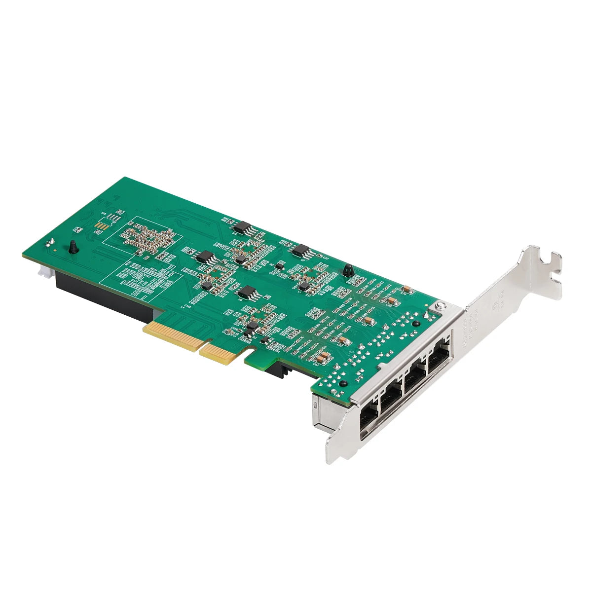 Intel I226 Chips 4 Port 2.5G RJ45 Network adapter PCIe PCI Express quad port 100/1000M/2500Mbp Gigabit Ethernet Network Lan Card