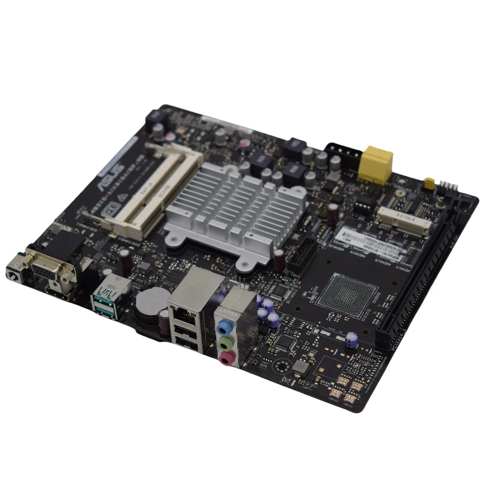 ASUS A46210-A/K31DA/DP_MB Desktop Motherboard AMD A4-6210 APU 1.8GHz, Radeon R3 Graphics, Low Power 15W, DDR3, SATA, Mini-ITX