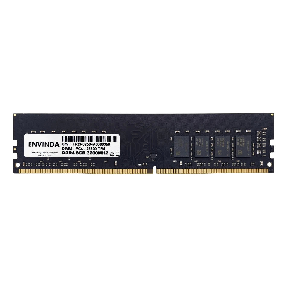 ENVINDA DDR4 PC RAM Memoria 8GB 16GB 3200MHz DIMM Desktop Computer Memory Rams No Support AMD Motherboard